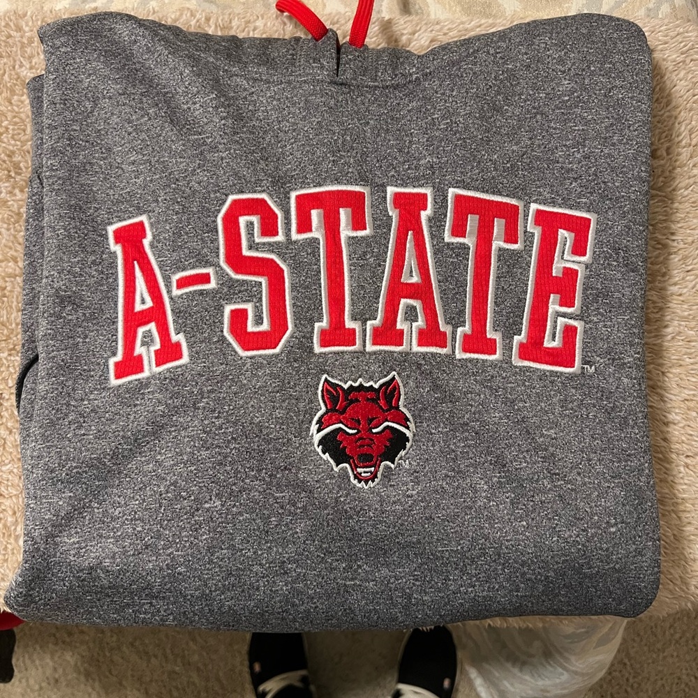 A-State Mens Hoodie Sweatshirt